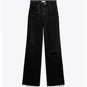 Zara wide leg jeans